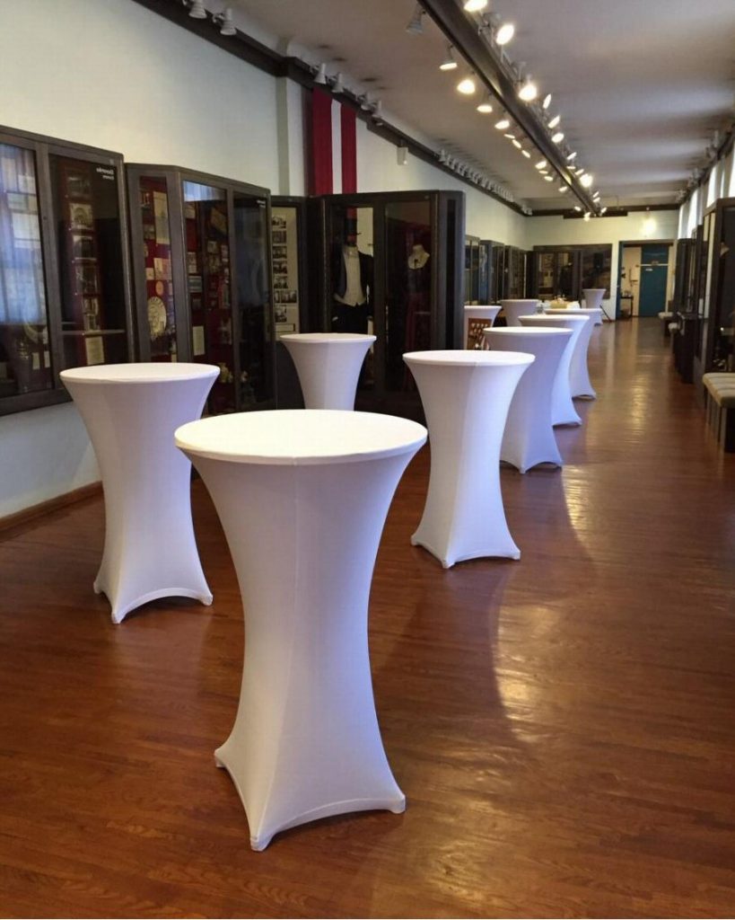 Lycra Stretchy Bar Table Cover Having A Party